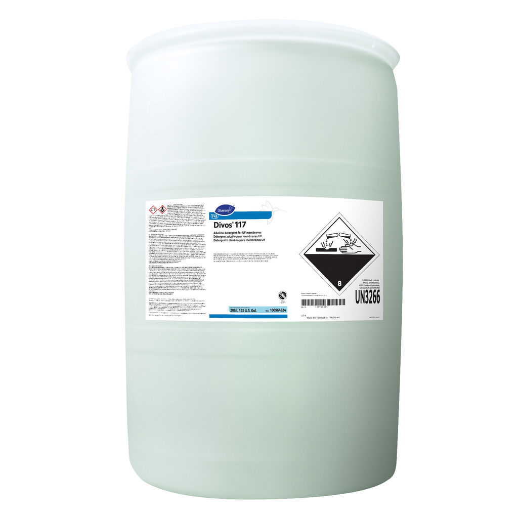 Divos® 117 VM20, 55gal - Détergent alcalin pour membranes UF